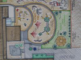 Sketch of a playground blueprint